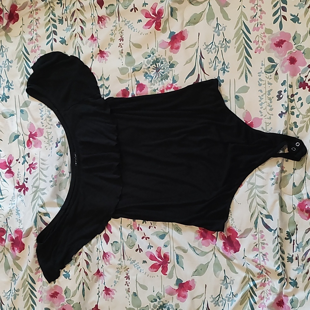 Express black blouse